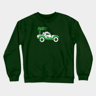 DREADNOK GROUND ASSAULT (Distressed Green) Crewneck Sweatshirt